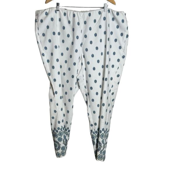 NWT J. Jill White Essential Common Stretch Pants size 28W - Picture 1 of 5
